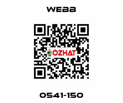 0541-150 webb