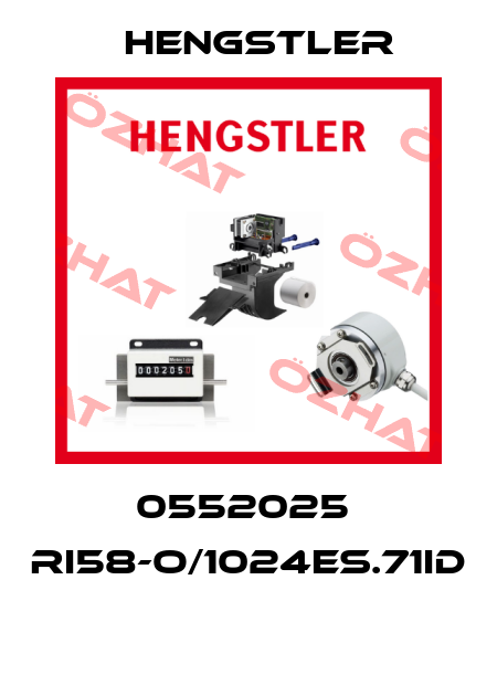 0552025  RI58-O/1024ES.71ID  Hengstler