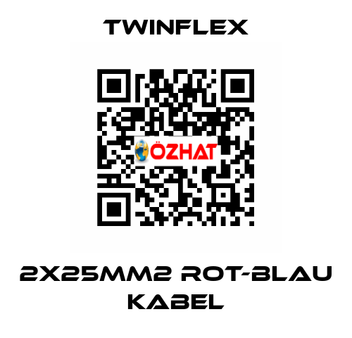 2X25MM2 ROT-BLAU KABEL Twinflex