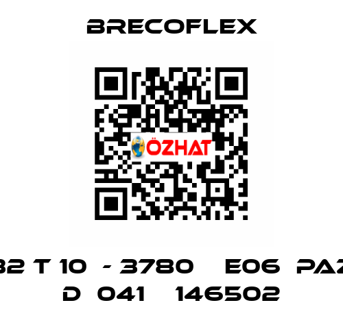 32 T 10  - 3780    E06  PAZ  D  041    146502 Brecoflex