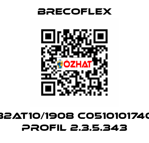 32AT10/1908 C0510101740 Profil 2.3.5.343 Brecoflex