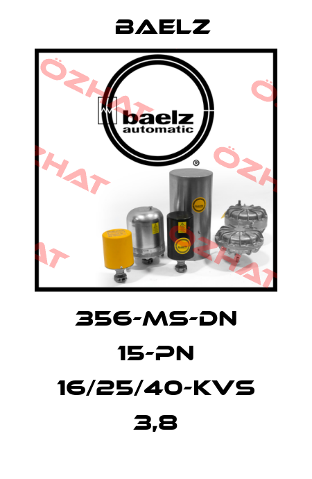 356-MS-DN 15-PN 16/25/40-KVS 3,8 Baelz