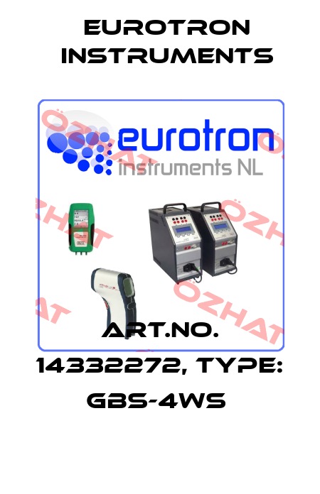 Art.No. 14332272, Type: GBS-4WS  Eurotron Instruments
