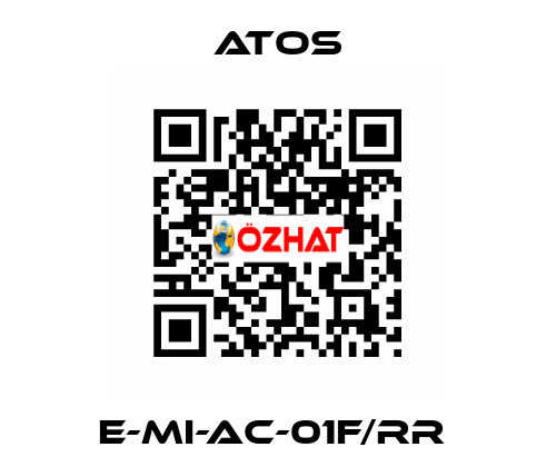E-MI-AC-01F/RR  Atos