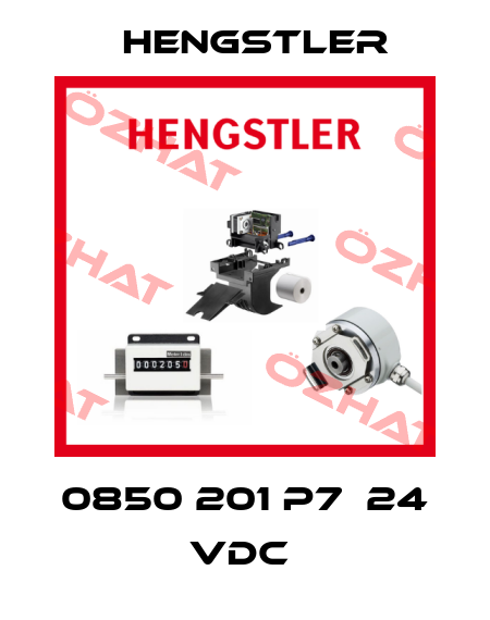 0850 201 P7  24 VDC  Hengstler
