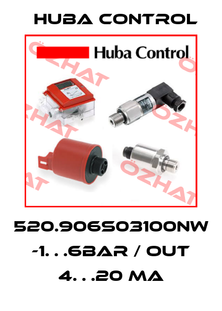 520.906S03100NW -1…6BAR / OUT 4…20 MA Huba Control