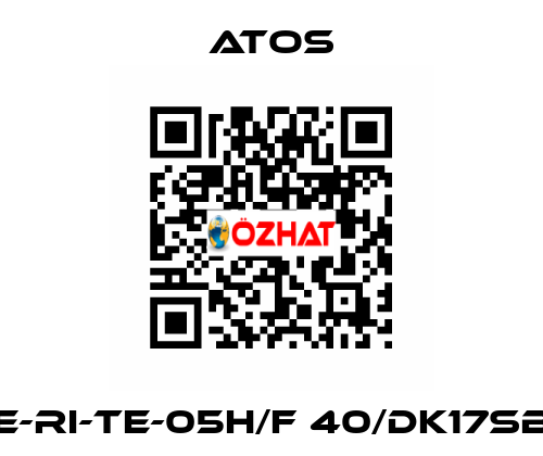 E-RI-TE-05H/F 40/DK17SB Atos
