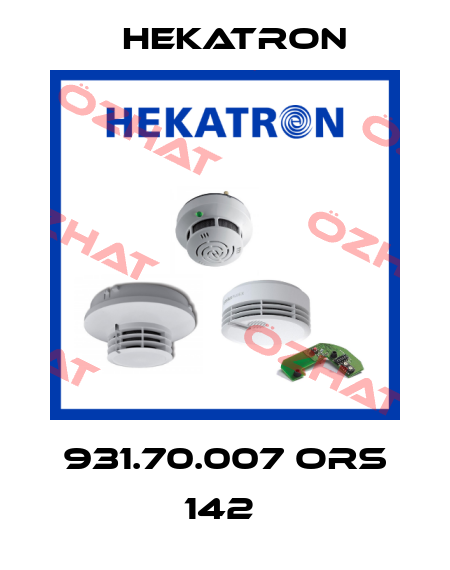 931.70.007 ORS 142  Hekatron