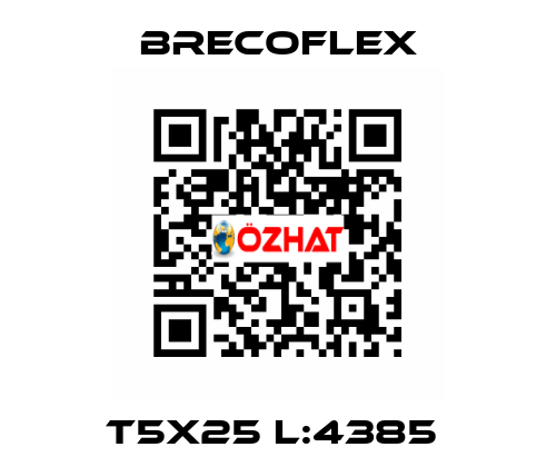 T5X25 L:4385  Brecoflex