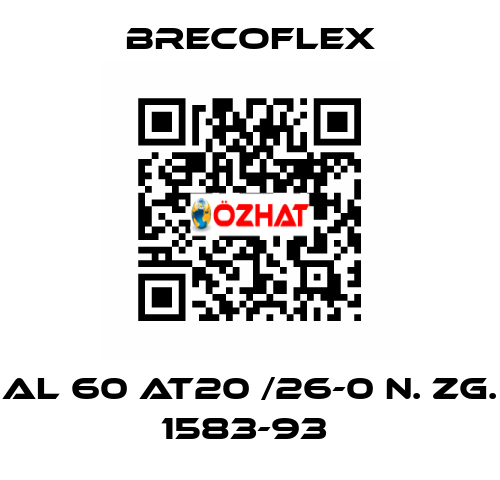 Al 60 AT20 /26-0 n. Zg. 1583-93  Brecoflex