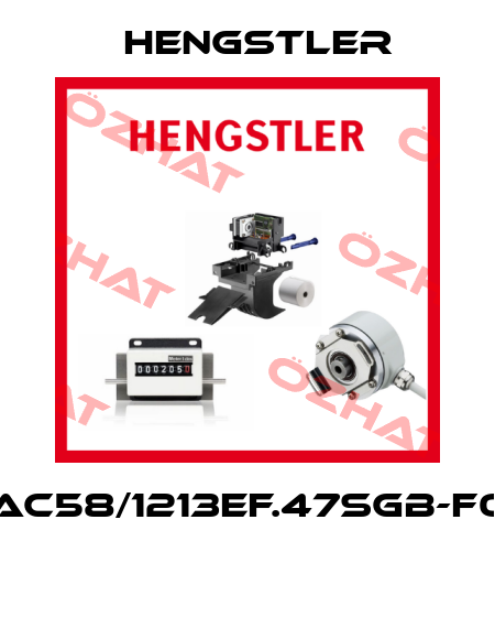 AC58/1213EF.47SGB-F0  Hengstler