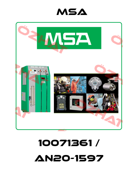 10071361 / AN20-1597 Msa