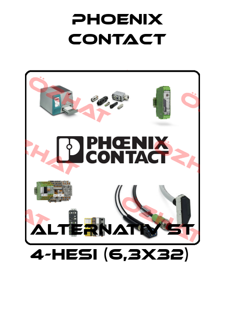 ALTERNATIV ST 4-HESI (6,3X32)  Phoenix Contact