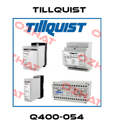 Q400-054 Tillquist
