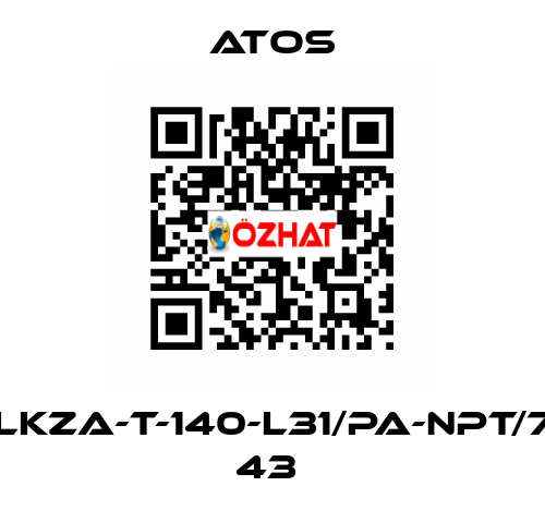 DLKZA-T-140-L31/PA-NPT/7C 43  Atos