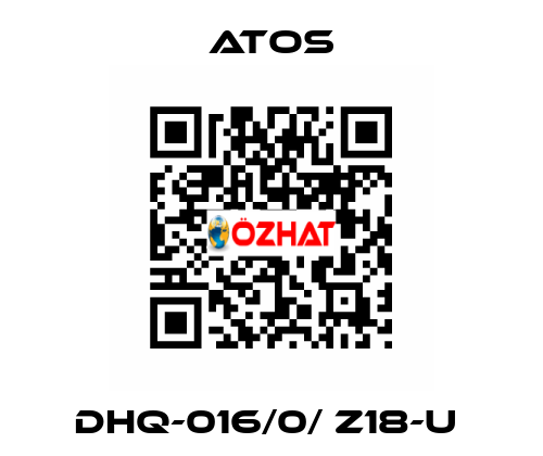 DHQ-016/0/ Z18-U  Atos