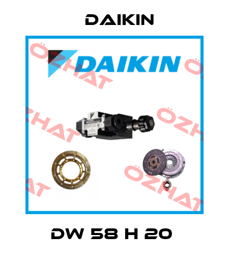 DW 58 H 20  Daikin
