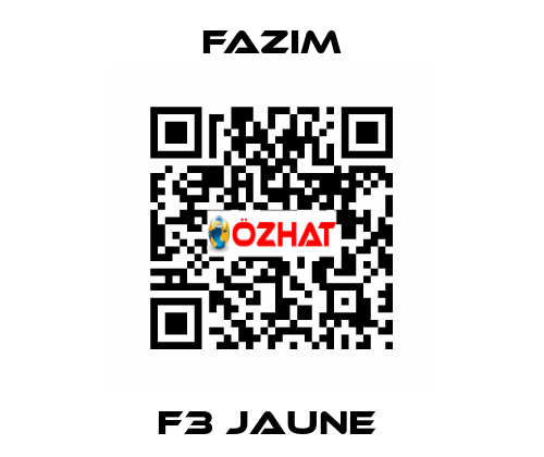 F3 JAUNE  Fazim