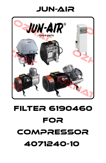 FILTER 6190460 FOR COMPRESSOR 4071240-10  Jun-Air