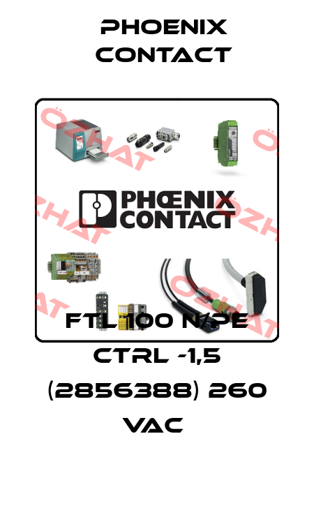 FTL 100 N/PE CTRL -1,5 (2856388) 260 VAC  Phoenix Contact