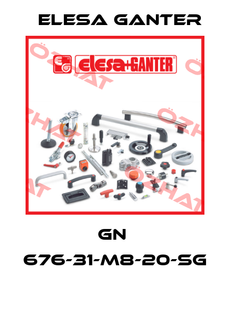 GN  676-31-M8-20-SG  Elesa Ganter