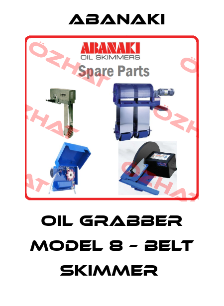 Oil Grabber Model 8 – Belt Skimmer  Abanaki