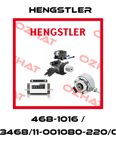 468-1016 / HDZ-43468/11-001080-220/002.00 Hengstler