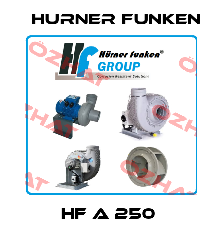 HF A 250  Hurner Funken