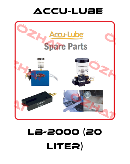 LB-2000 (20 Liter) Accu-Lube