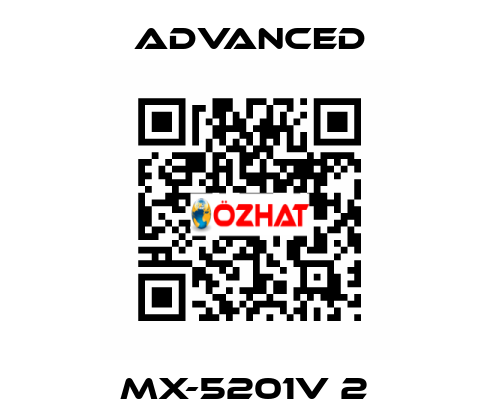 Mx-5201V 2  Advanced
