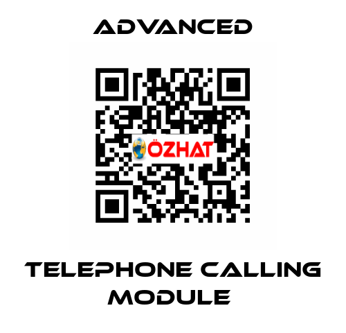 Telephone Calling Module  Advanced