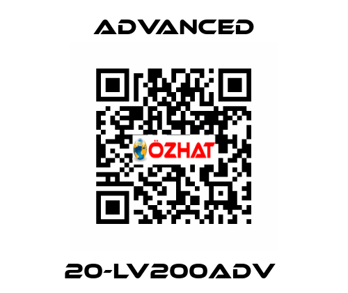 20-LV200Adv  Advanced