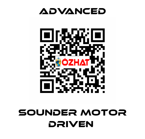 Sounder Motor Driven  Advanced