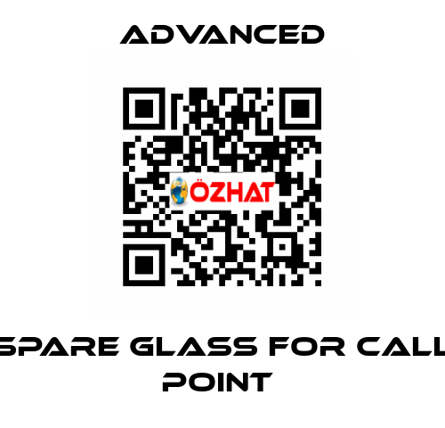 Spare Glass for Call Point  Advanced