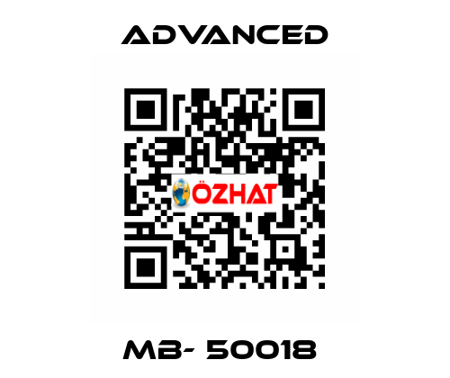 MB- 50018  Advanced