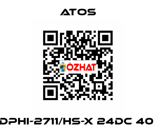 DPHI-2711/HS-X 24DC 40  Atos