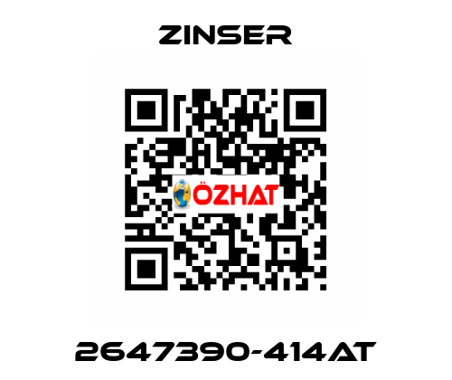 2647390-414AT Zinser