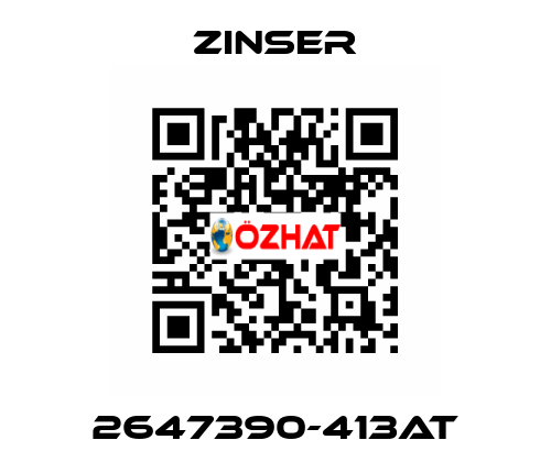 2647390-413AT Zinser