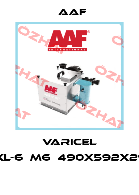 VARICEL VXL-6	M6	490X592X292  AAF