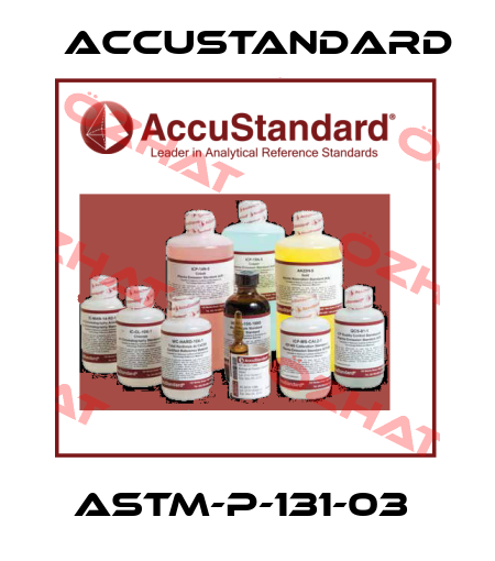 ASTM-P-131-03  AccuStandard