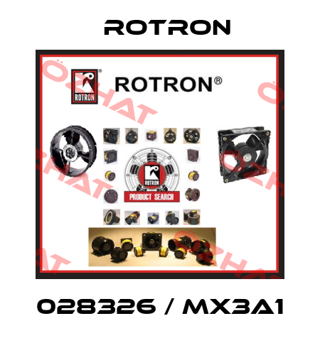 028326 / MX3A1 Rotron