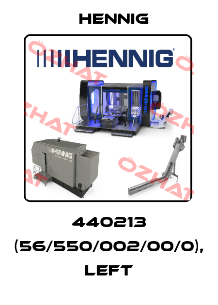 440213 (56/550/002/00/0), left Hennig