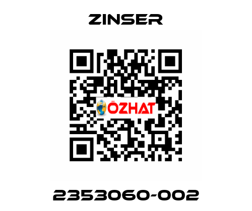 2353060-002 Zinser