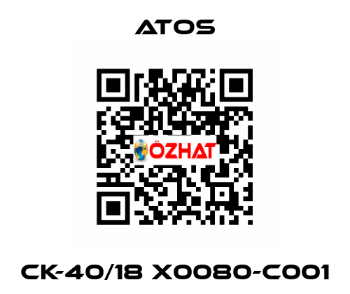 CK-40/18 X0080-C001 Atos