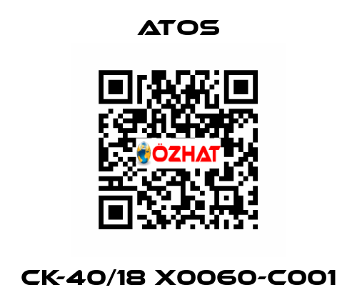 CK-40/18 X0060-C001 Atos