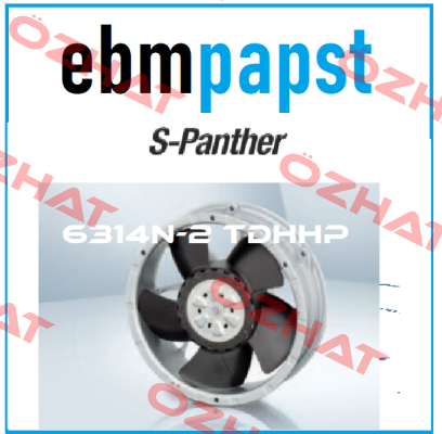 6314N/2 TDHHP EBM Papst