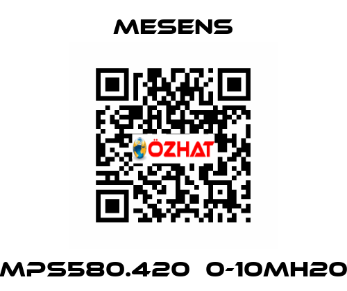 MPS580.420  0-10mH20 Mesens