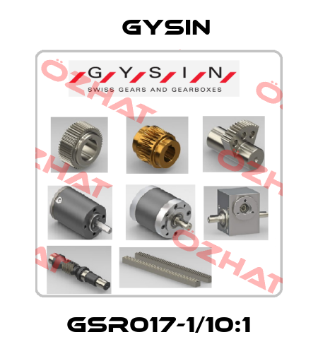 GSR017-1/10:1 Gysin