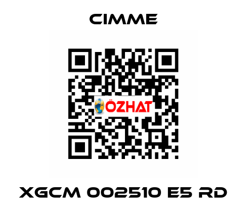 XGCM 002510 E5 RD Cimme