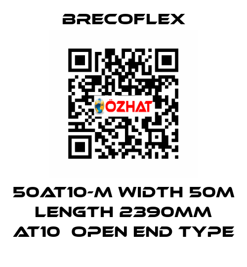 50AT10-M Width 50m Length 2390mm AT10　Open end type Brecoflex
